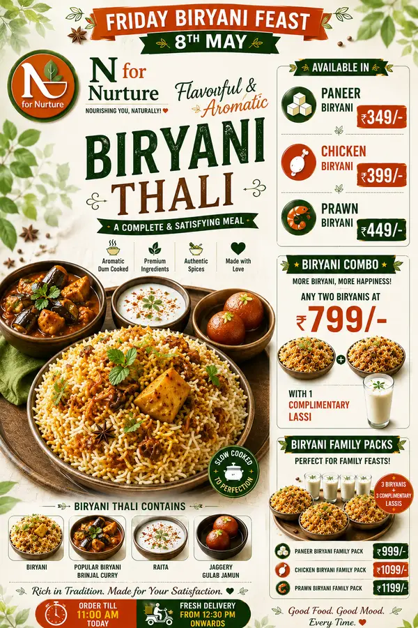 Friday Biryani Feast