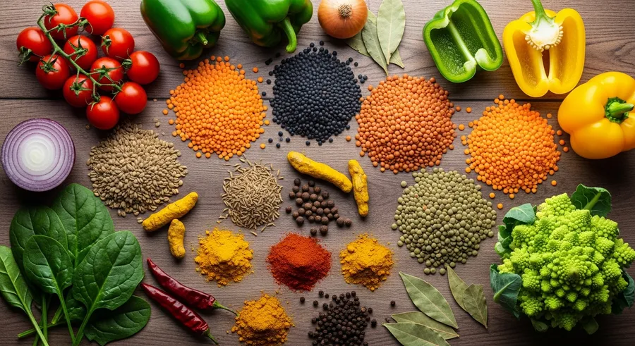 Fresh Raw Ingredients